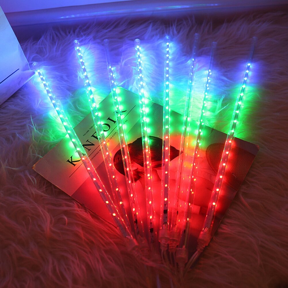 
	Waterproof Outdoor LED Meteor Rain Tubes Fairy String Light Christmas Garden Use Home Garden
