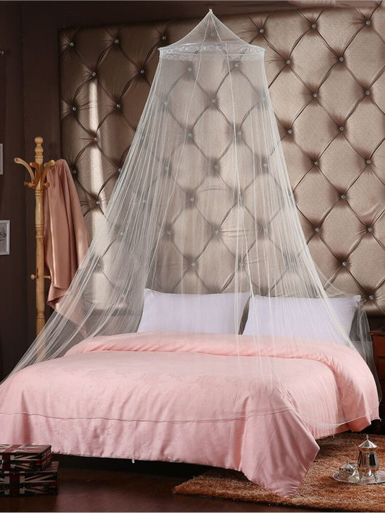 
	Bedding Mosquito Net Princess Curtain Hung Dome Fly Insect Protection Bed Outdoor Curtain Dome