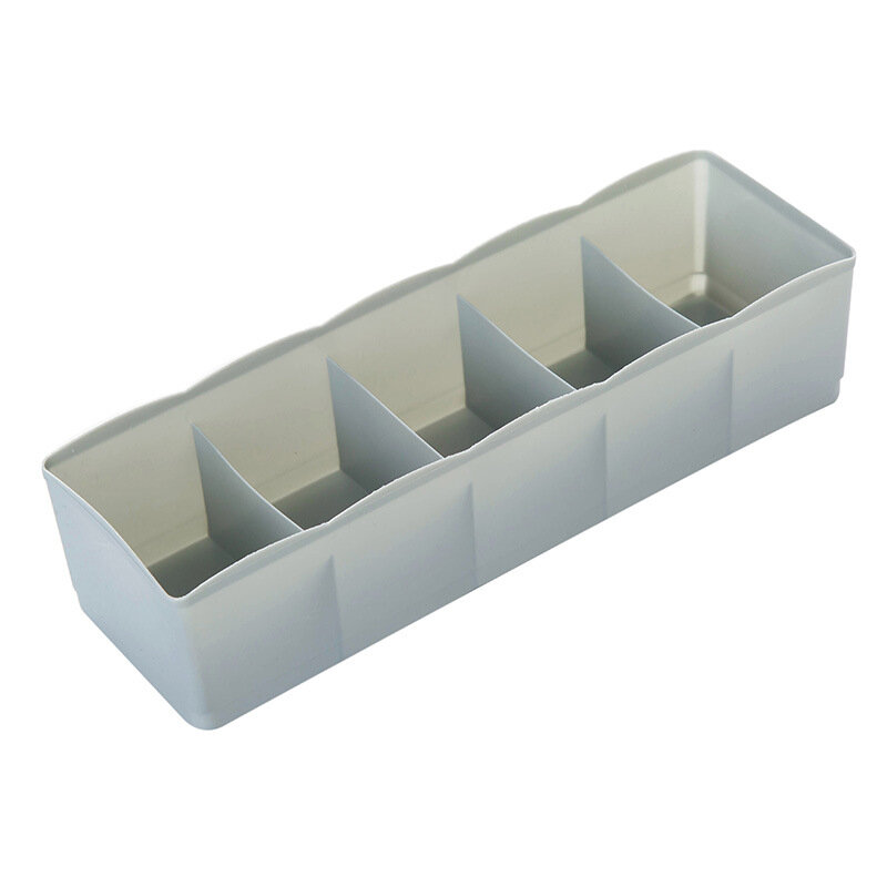 
	Multi-Grid Plastic Drawer Storage Box Home Desktop Socks Underwear Tie Compartment Storage Box