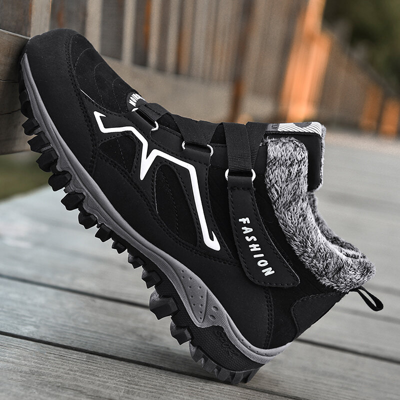 
	Men Suede Warm Lining Non Slip Casual Outdoor Boots