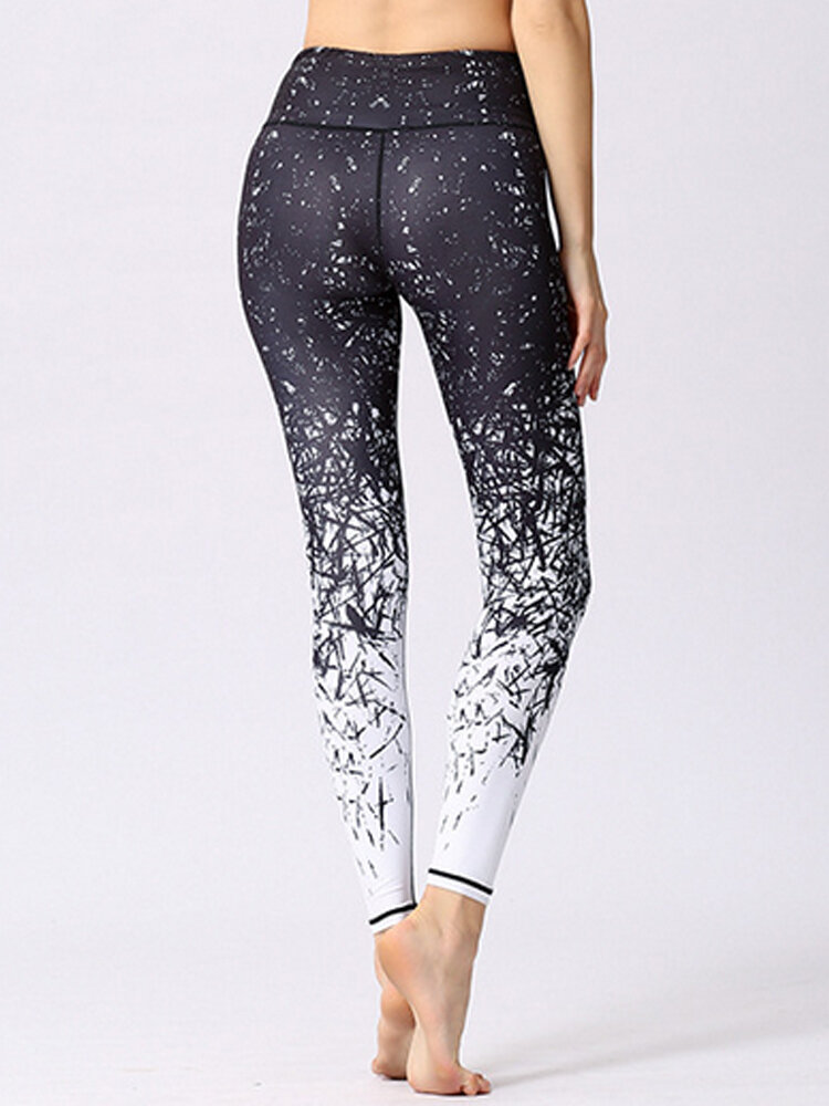 
	Famous Tiktok Printed Sport Yoga Leggings for Women