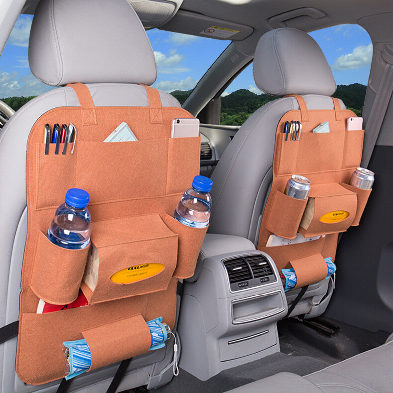 
	Car Storage Bag Storage Bag Multi-Function Seat Back Storage Box Hanging Bag