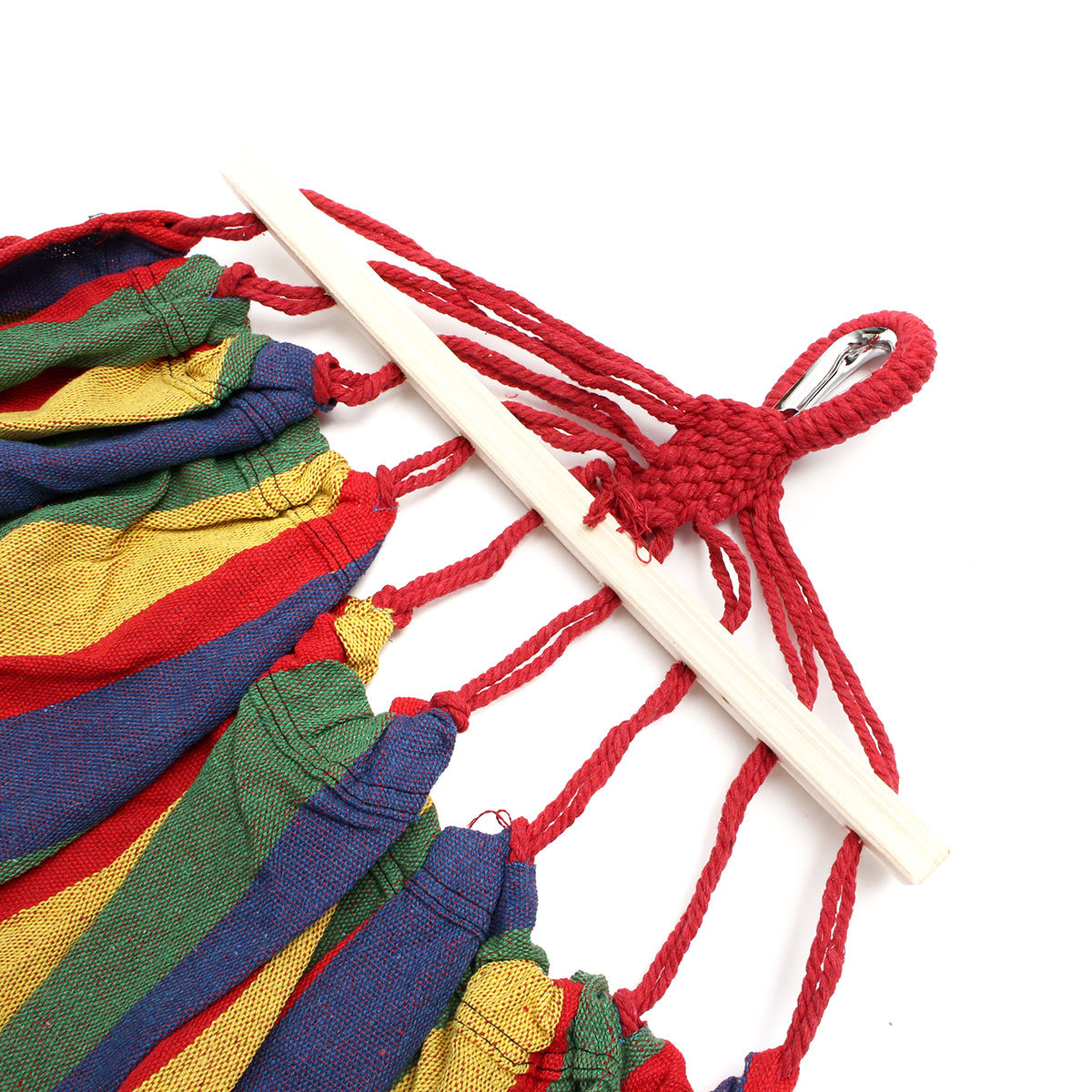 
	Double 2 Person Hammock Green Fabric 450lb Air Hanging Swinging Outdoor Camping