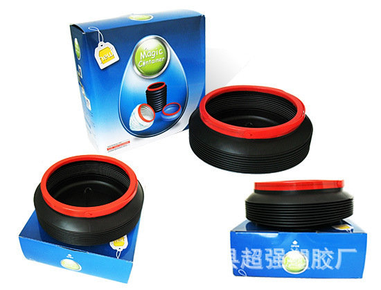 
	Car Garbage Storage Bin Retractable Portable 4l Car Storage Bag Storage Box