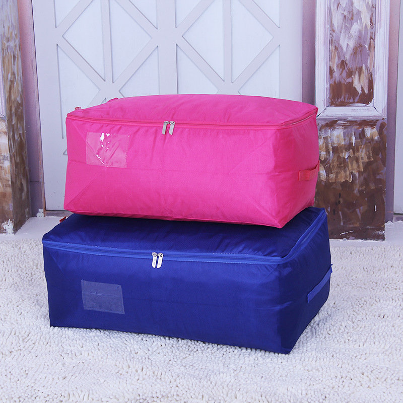 
	Clothes Storage Bags Beddings Blanket Organizer Storage Containers House Moving Bag