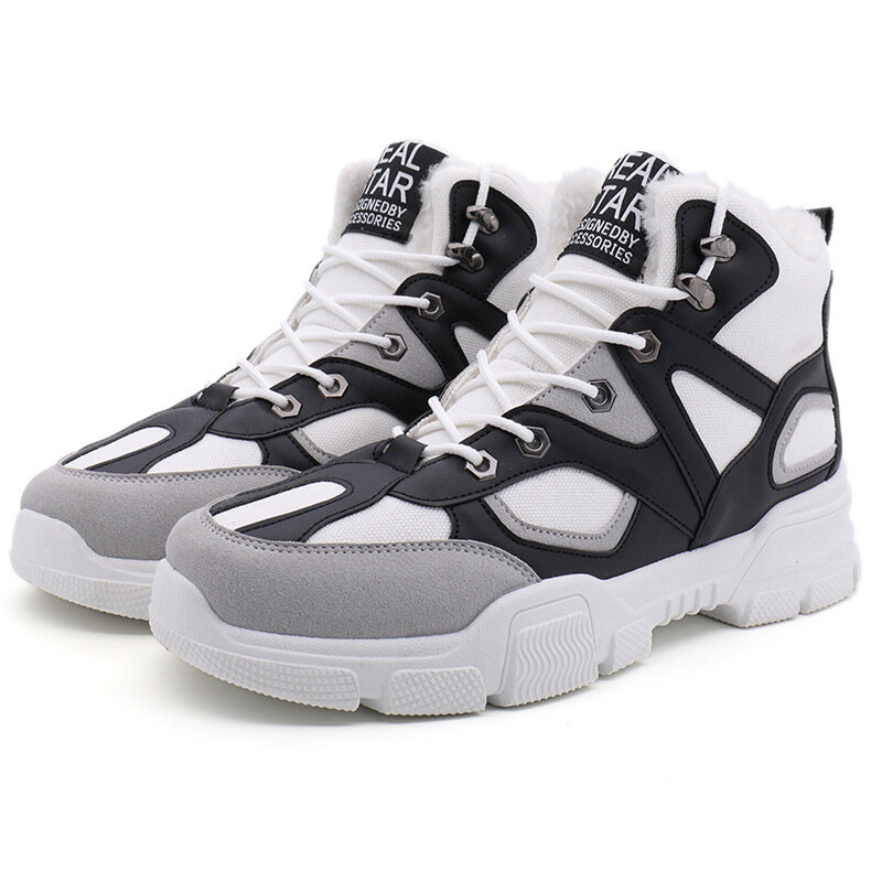 
	Men Non Slip Warm Lining Outdoor Casual Ankle Boots