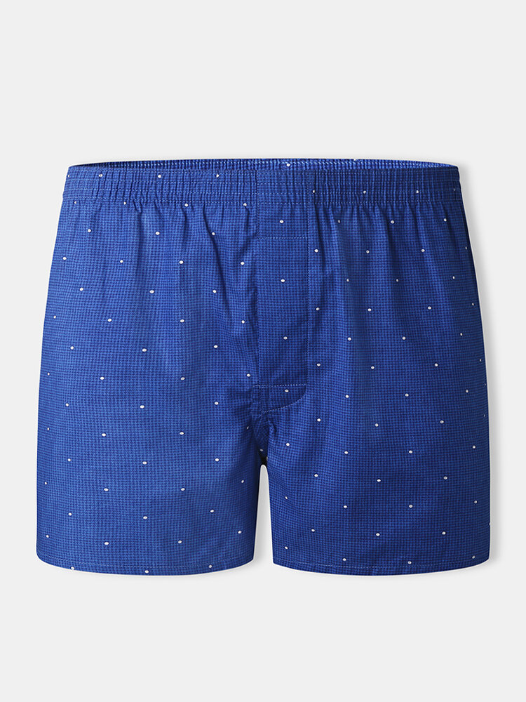 
	Cotton Comfy Polka Dot Arrow Pants Casual Home Underwear Shorts