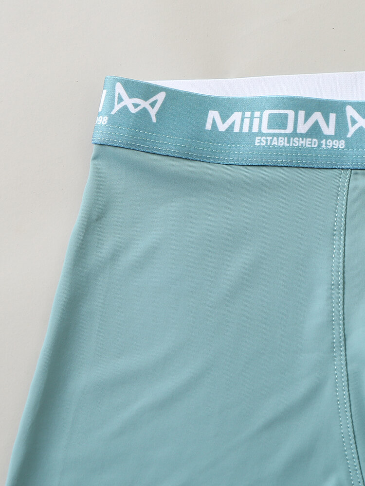 
	Multi-Packs Ice Silk Graphene Antibacterial Underpants Breathable Boxer Briefs With Pouch