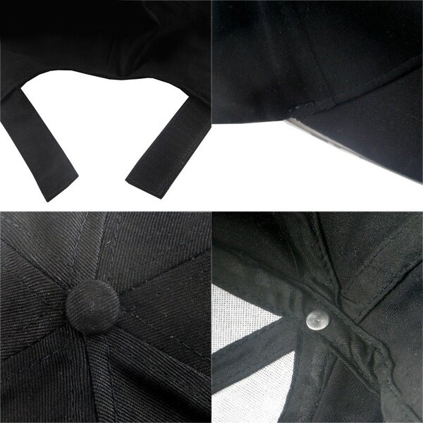 
	Unisex New Punk Style LED Light Baseball Hat Luminous Cap Fashion Snapback Hat Fiber Optic Hat