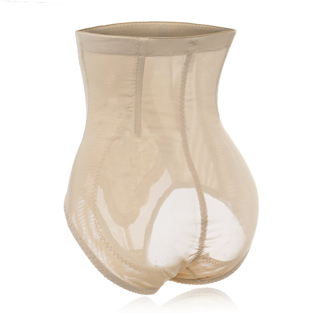 
	Plus Size Front Zipper High Waist Belly Control Shapewear