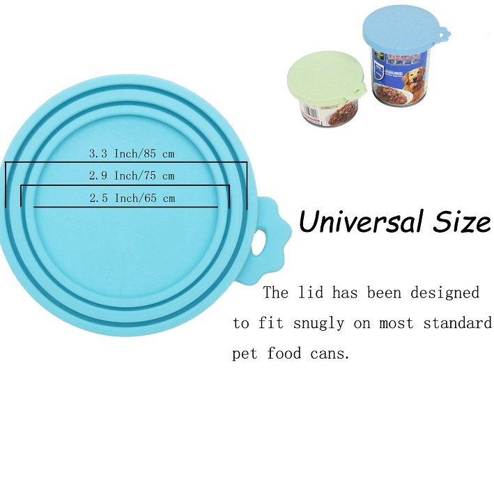 
	Pet Canned Food Grade Silicone Cat And Dog Sealed Canned Lid