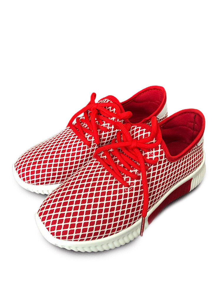 
	Women’s Large Size Breathable Mesh Portable Casual Brief Sports Shoes