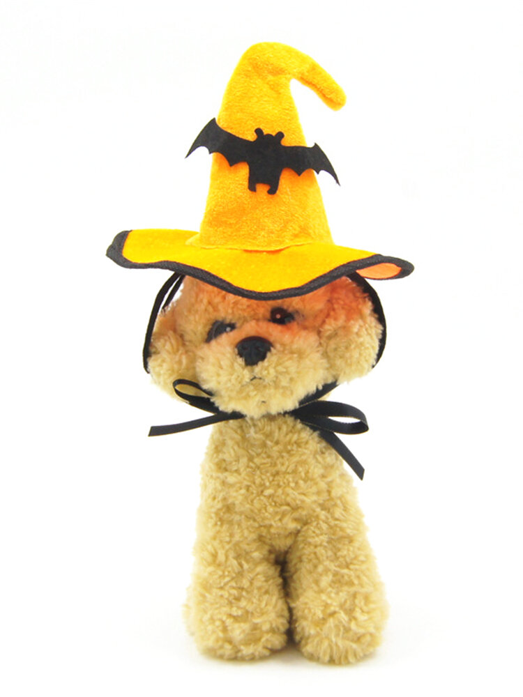 
	Halloween Pet Hat Adjustable Pet COS Funny Hair Accessories Pet Supplies