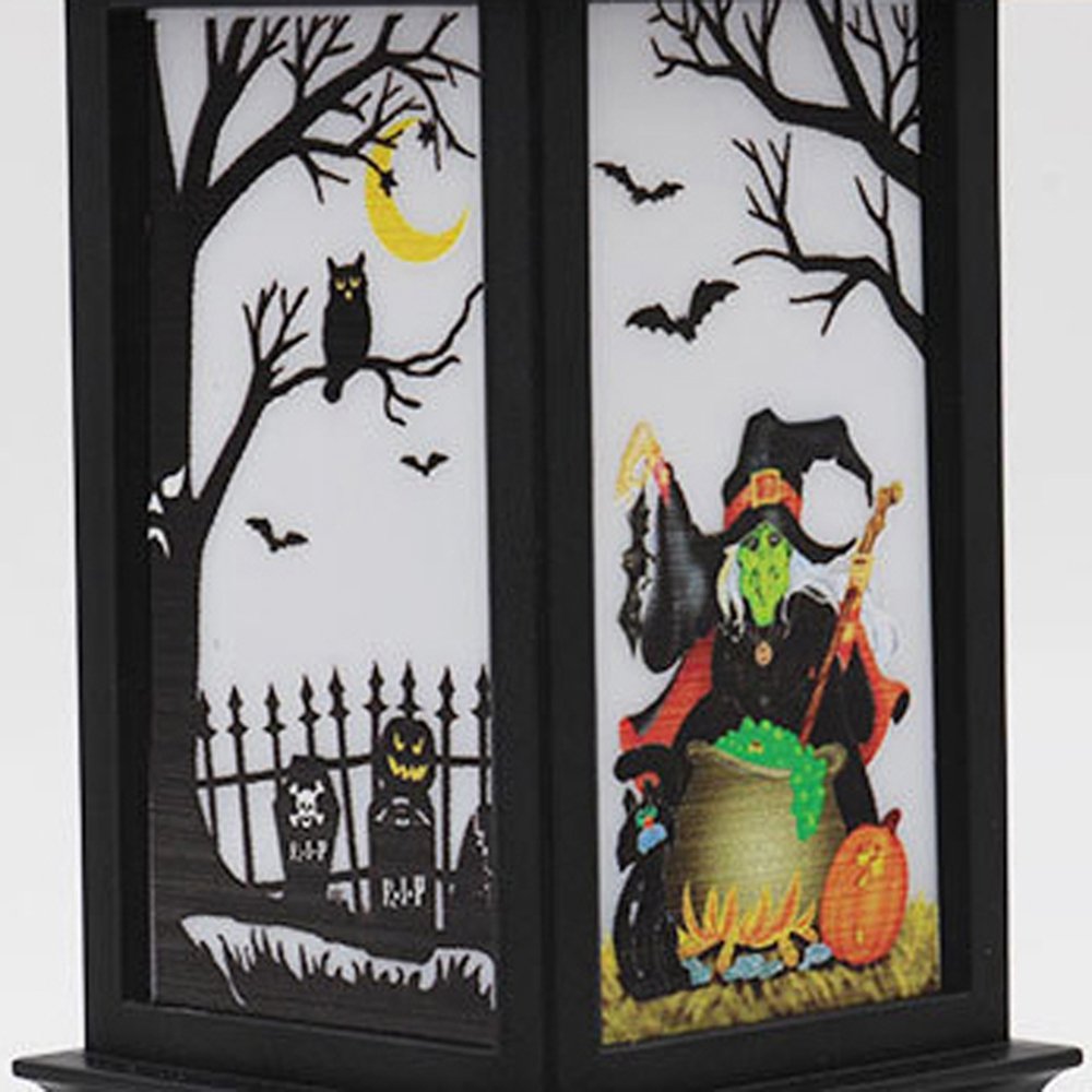 
	Battery Powered Hanging Lantern Holiday Light Pumpkin Flame Lamp for Home Halloween Decor DC4.5V