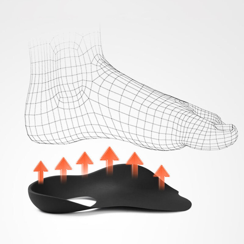 
	Flat Feet Correction Insoles Arch Foot Valgus O-Leg Orthotic Collapse Support Insole Foot Care