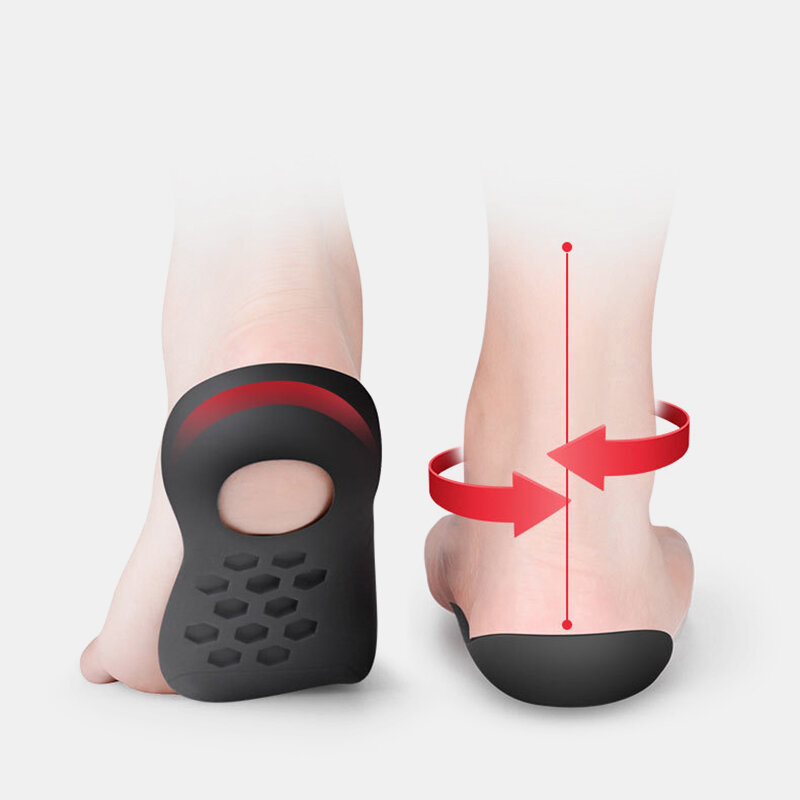 
	Flat Feet Correction Insoles Arch Foot Valgus O-Leg Orthotic Collapse Support Insole Foot Care