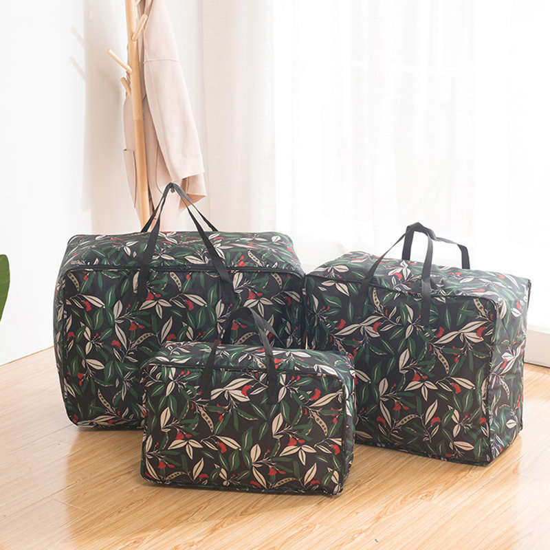 
	Quilts Storage Bags Oxford Clothes Folding Washable Portable Organizer Storage Container