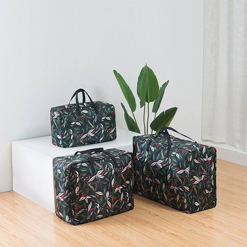 
	Quilts Storage Bags Oxford Clothes Folding Washable Portable Organizer Storage Container