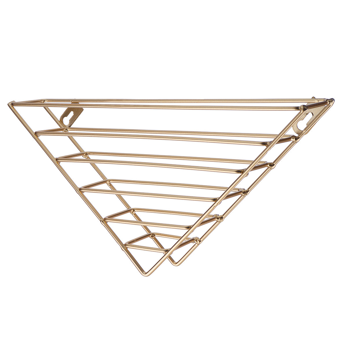 
	Iron Wall Shelf Holder Magazine Storage Rack Home Decoration