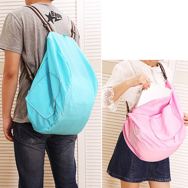 
	Foldable High-Capacity Shoulder Bag Collapsible Waterproof Travel Storage Bag