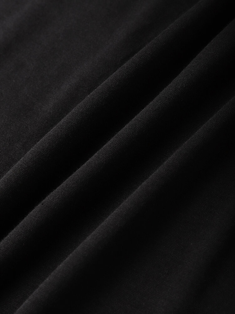 
	Mens Colorful Geo Print Patched Pocket Loose Short Sleeve T-Shirts