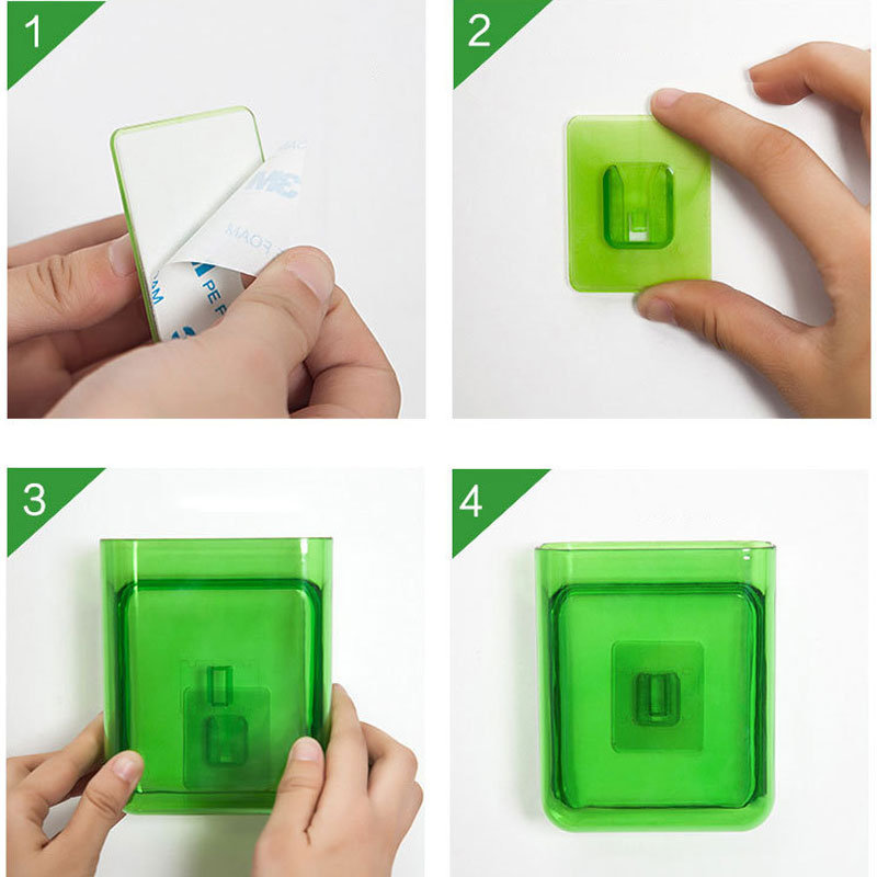 
	No-Nail Wall-Mounted Storage Box Wall Debris Organizer