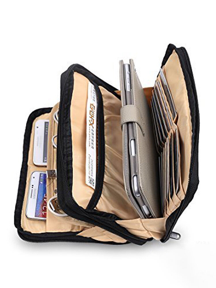 
	BUBM Portable Universal Electronics Accessory Digit Cable Organizer Bag