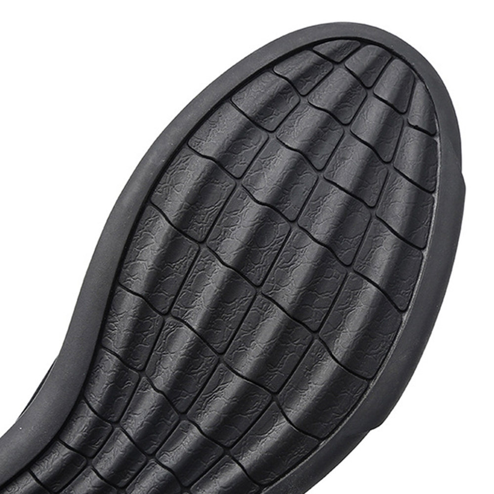 
	Men Retro Color Leather Fabric Splicing Non-slip Soft Sole Casual Boots