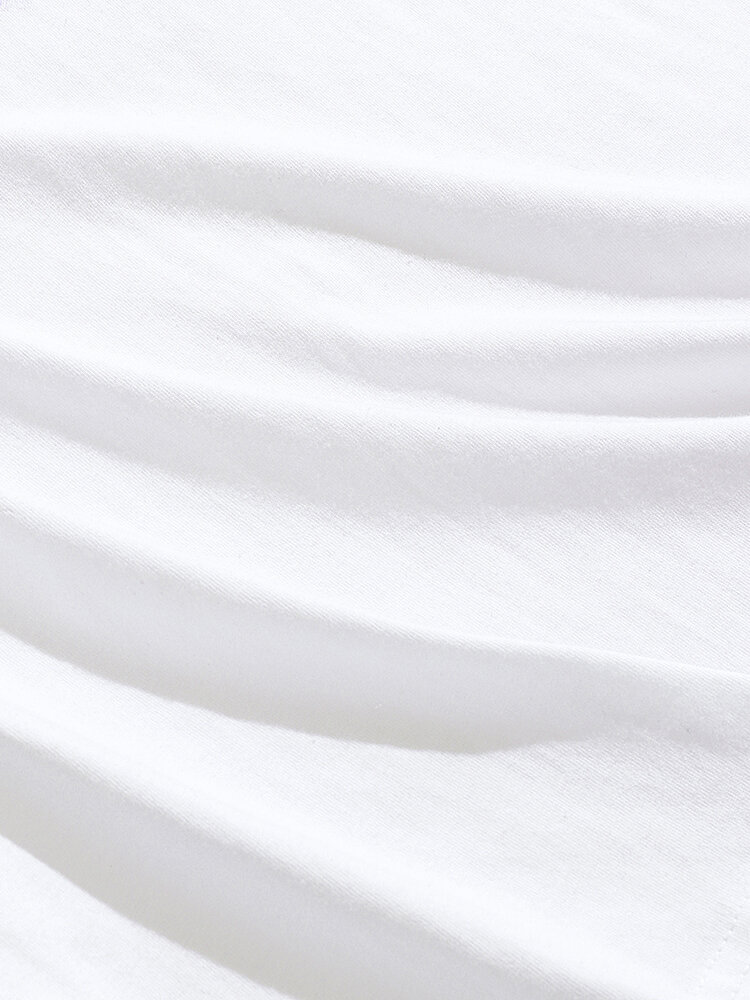 
	Cartoon Letters Graphic Loose Casual Short Sleeve T-shirt