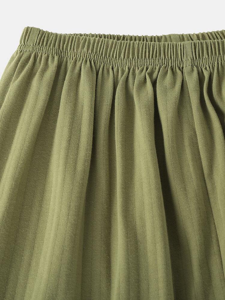 
	Mens Green Pinstripe Loungewear Long Sleeve Lapel Cotton Pajamas Sets