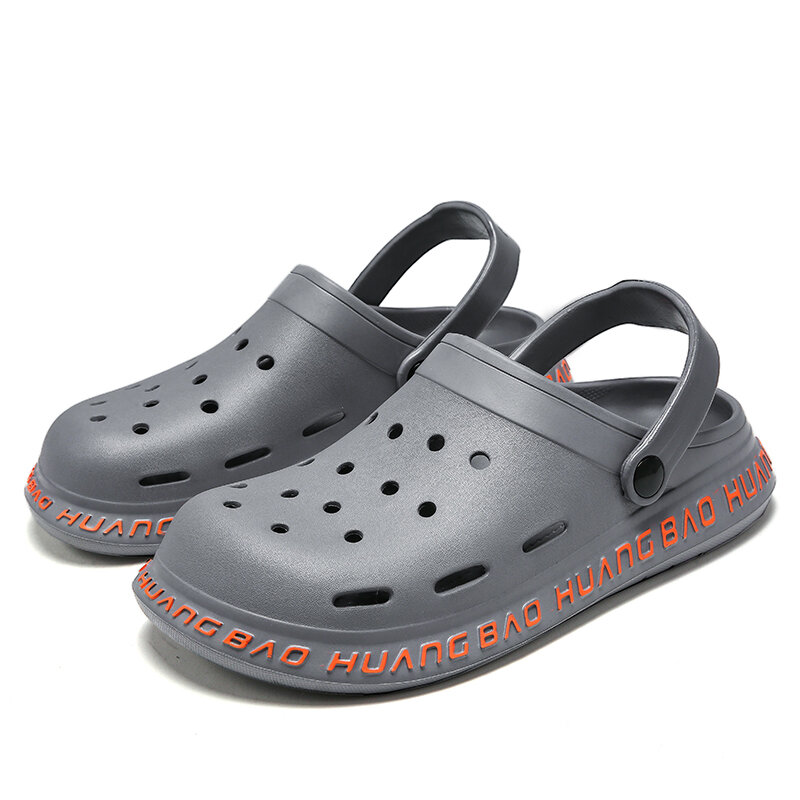 
	Men Comfy Closed Toe Hole Sandals Beach Water Clogs