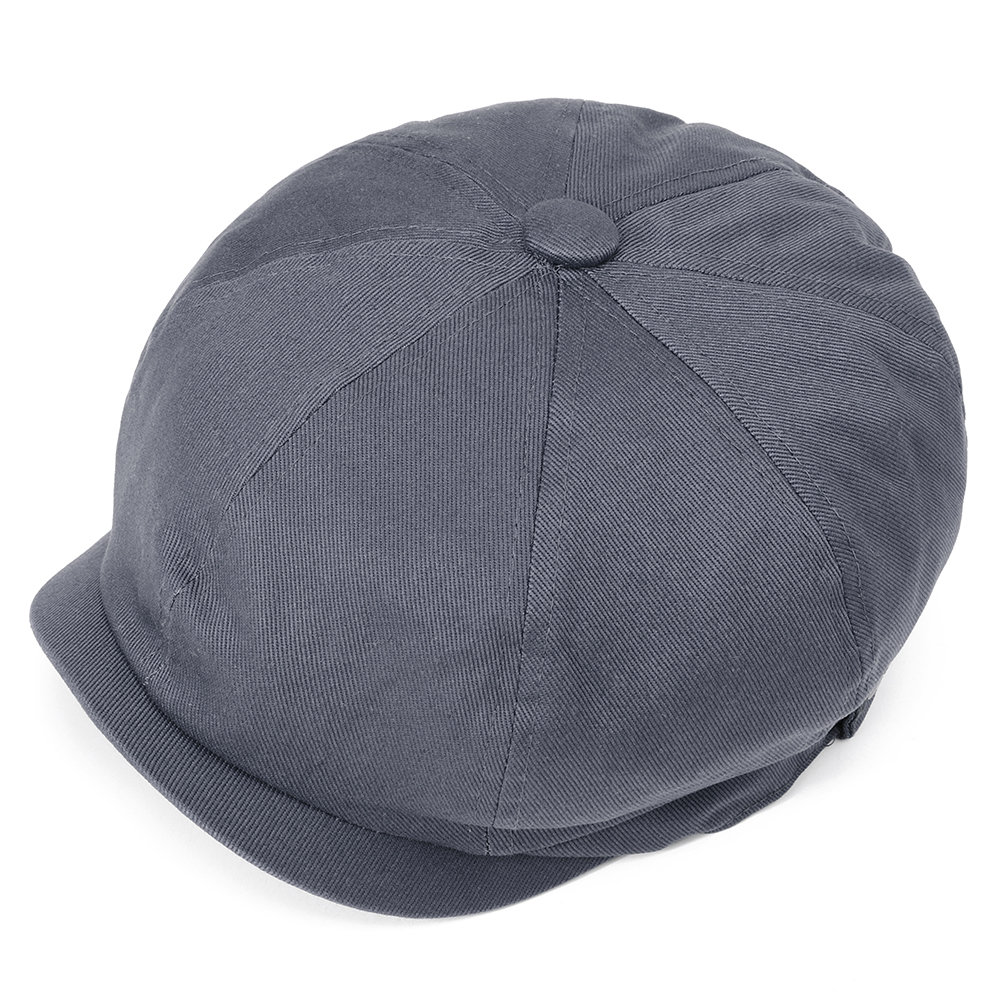 
	Men Denim Cotton Washed Newsboy Hat Windproof Wild Outdoor Travel Octagonal Cap Beret Cap