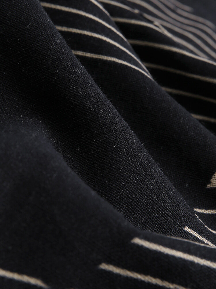 
	Mens Casual Breathable Striped Color Block Short Sleeve Shirts