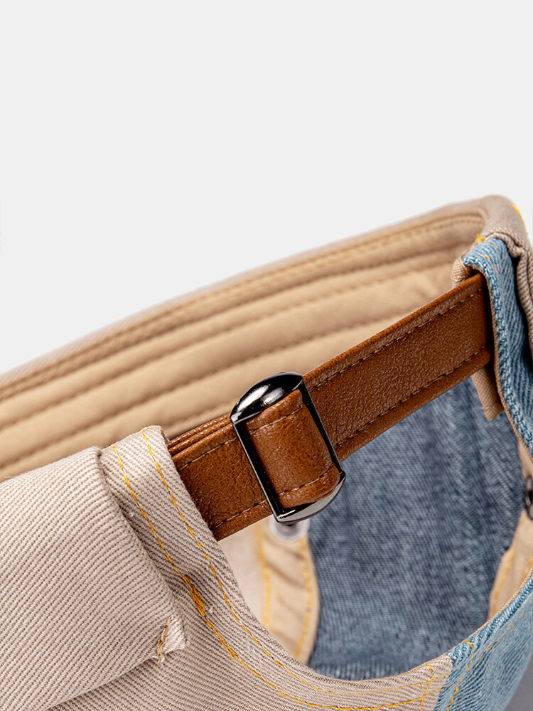 
	COLLROWN Men & Women Patchwork Color Casual Fashion Brimless Beanie Landlord Cap Skull Cap