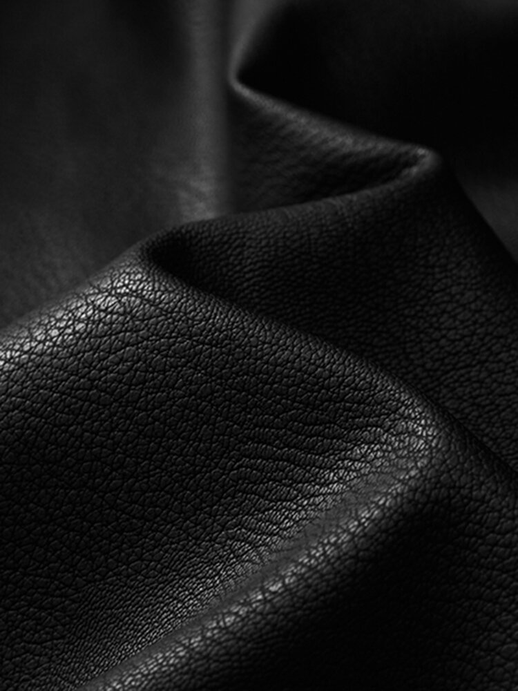 
	Mens Contrast Baseball Collar PU Leather Zipper Design Casual Jackets