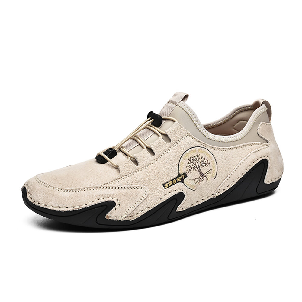 
	Menico Men’s Handmade Leather Shoes Soft Driving Loafers Shoes