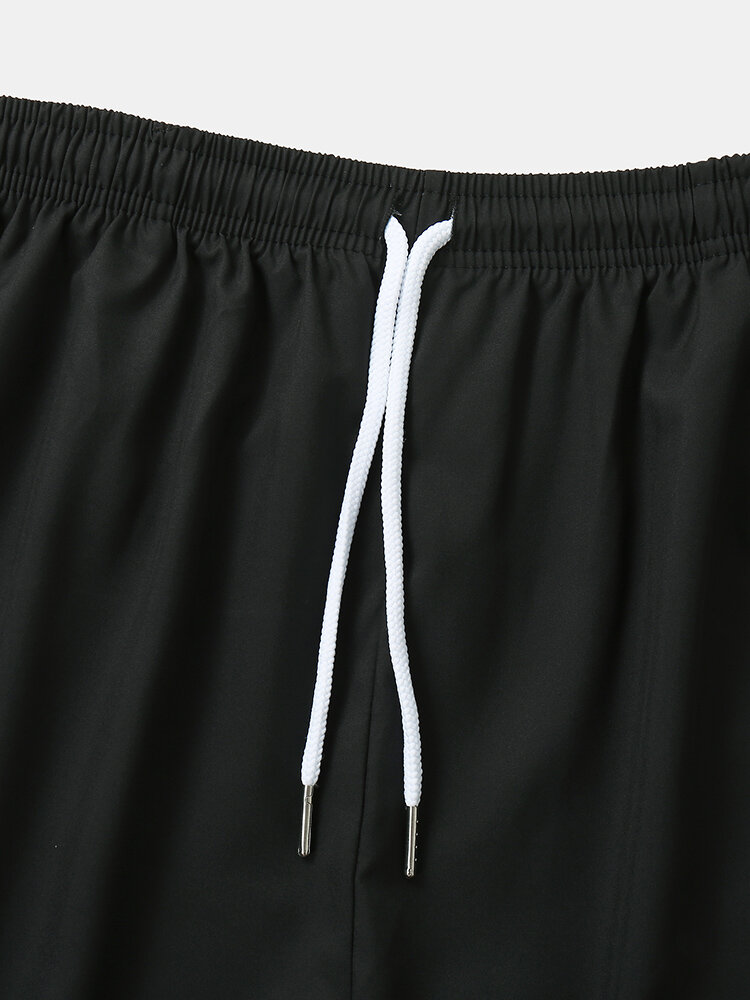 
	Mens Japanese Waves Print Open Front Kimono Two Pieces Outfits